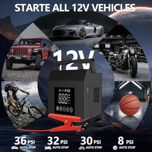 Black Friday Deals-Portable Car Jump Starter★★★★★