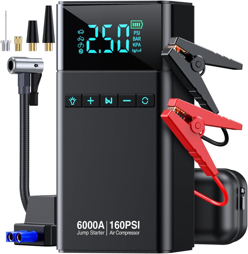 0-in-1 Portable Car Battery Jump Starter